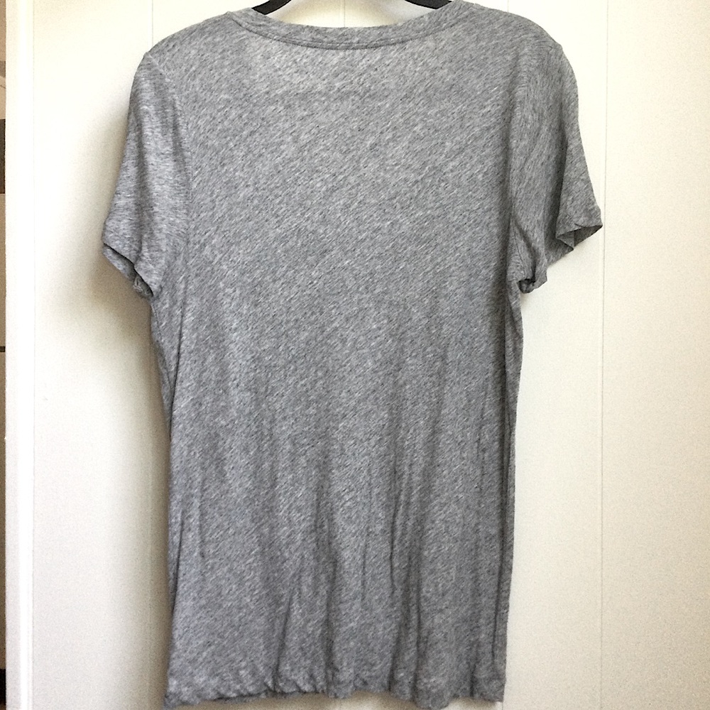 J. Crew Vintage Cotton V Neck - Picture 3 of 8